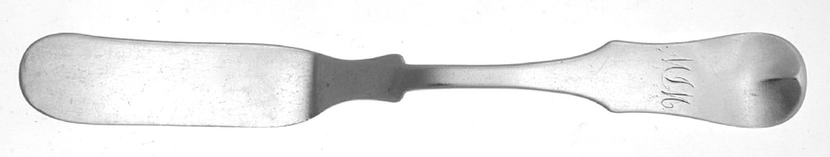 GC1 (Coin) Flat Handle Master Butter Knife by Gabriel Duval Clark-1