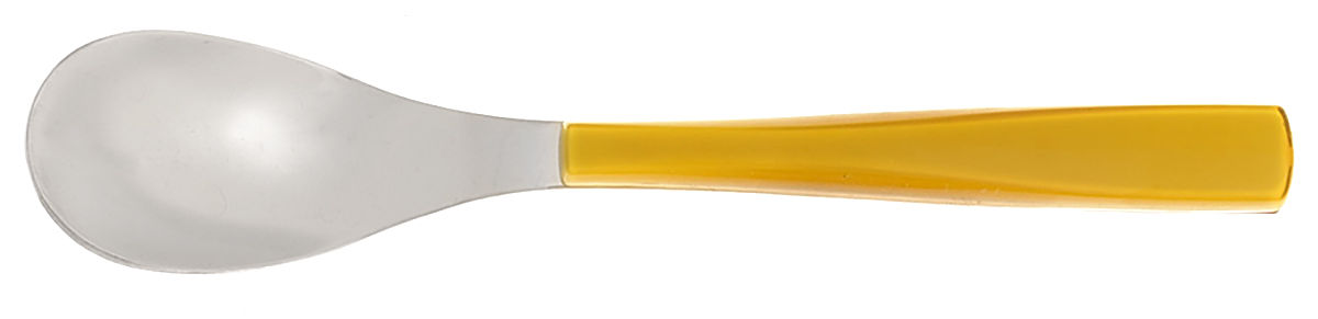 Quartz Citrine Yellow (Stainless) Teaspoon by Guy Degrenne-1