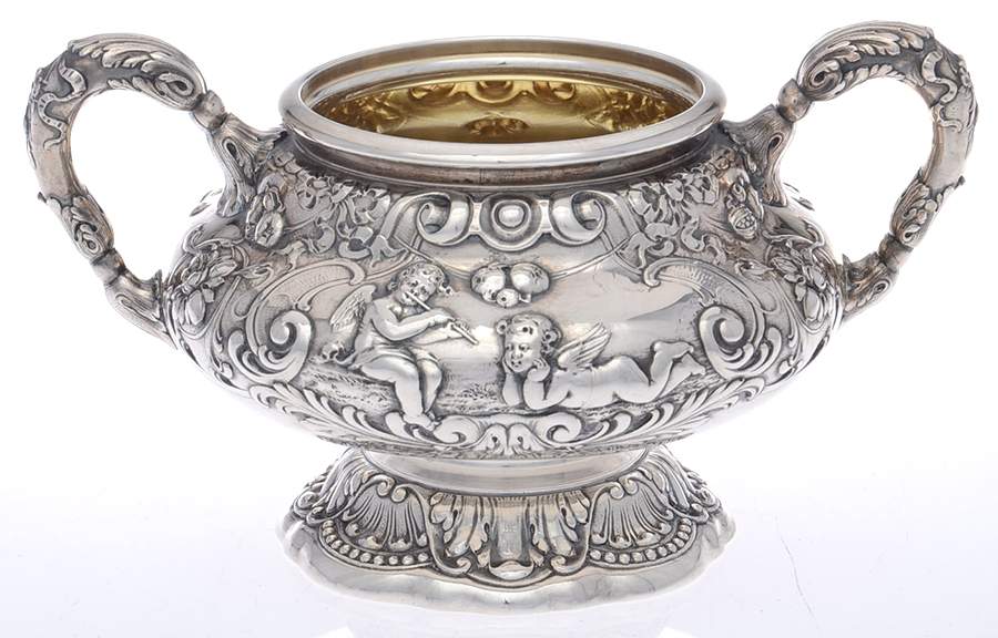 KR-Special Order (Sterling, 1916, Hollowware) Waste Bowl by Gorham Silver-1