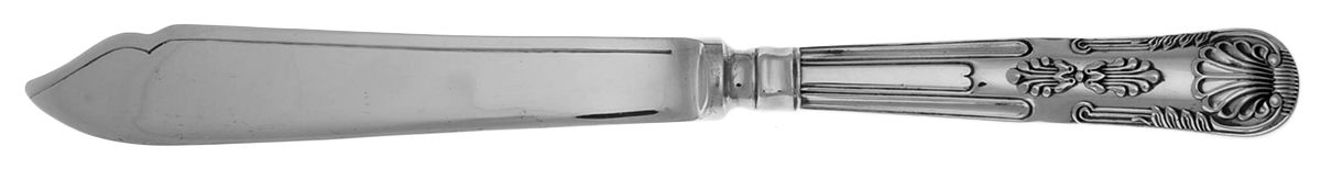 Kings (Sterling) Individual Hollow Handle Fish Knife-Sterling Blade by Garrard & Co Ltd-1