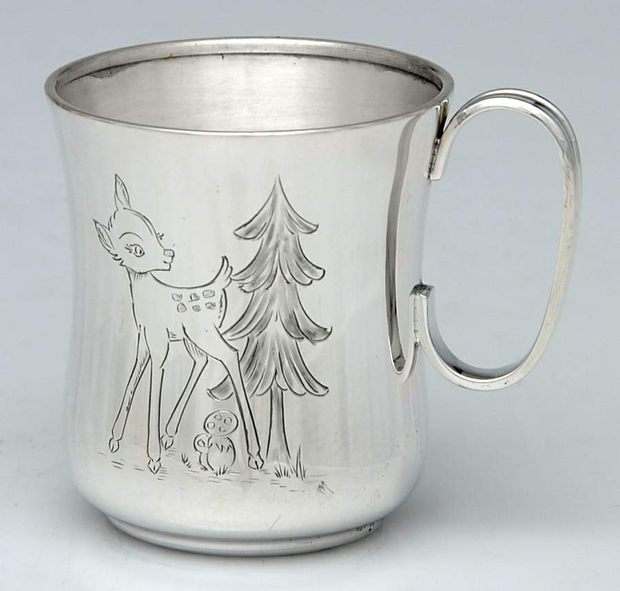 Sterling Hollowware Baby Cup by Gayer & Krauss-1