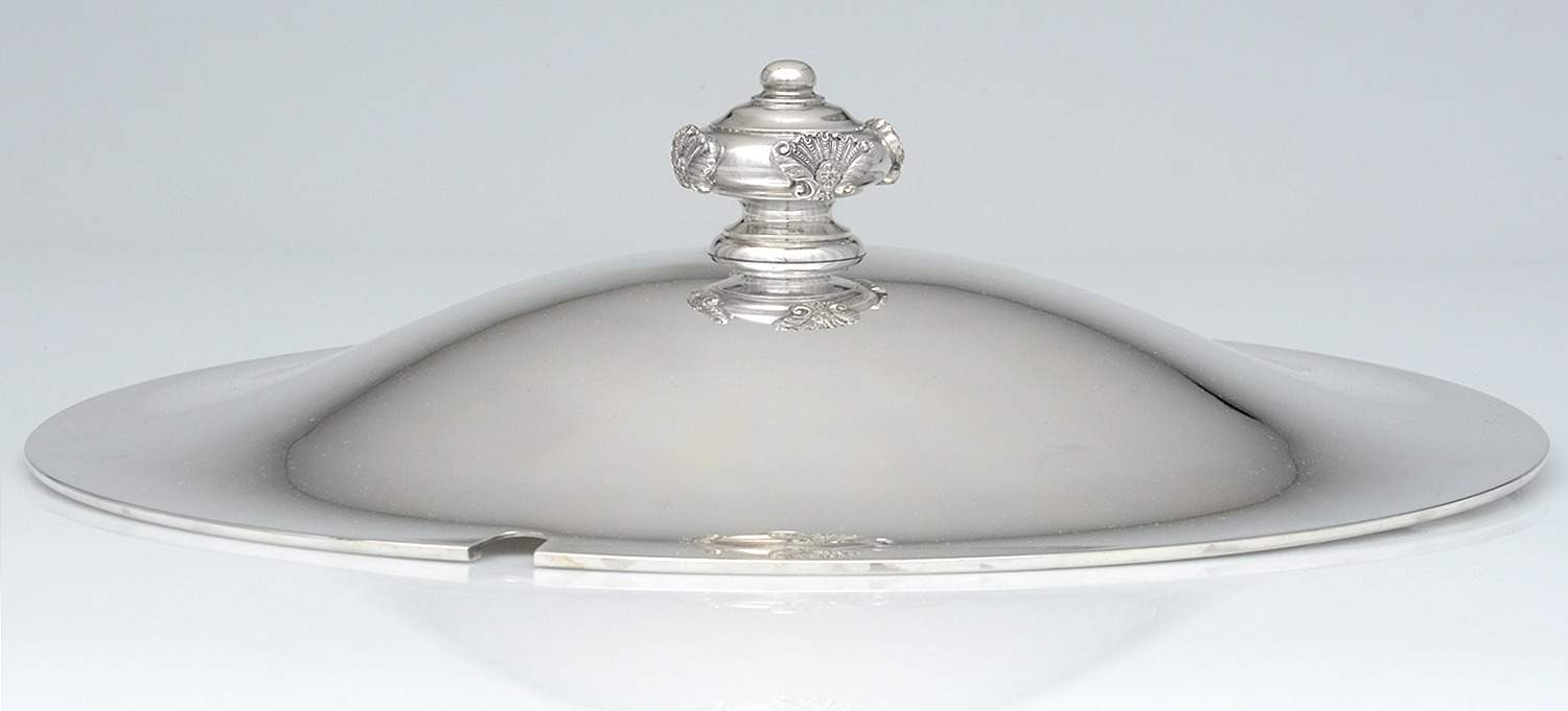 Sterling Hollowware Lid for Punch Bowl by Garrard & Co Ltd-1
