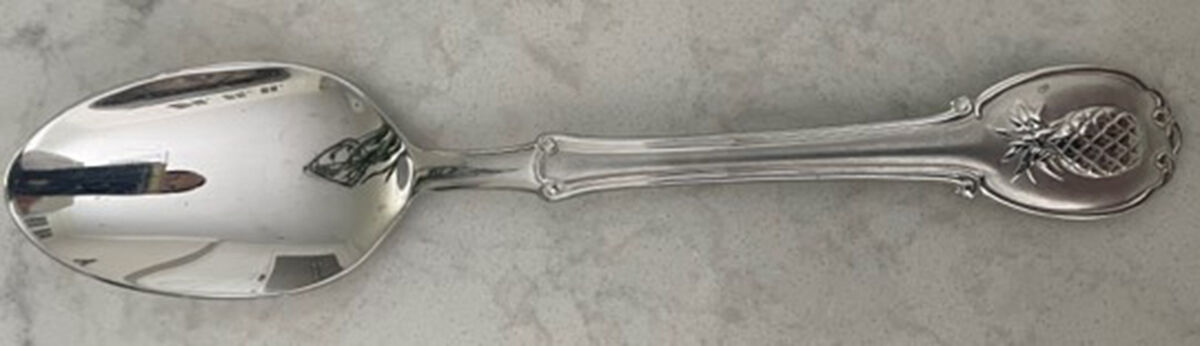 Pineapple Satin (Stainless) Teaspoon by Godinger-1