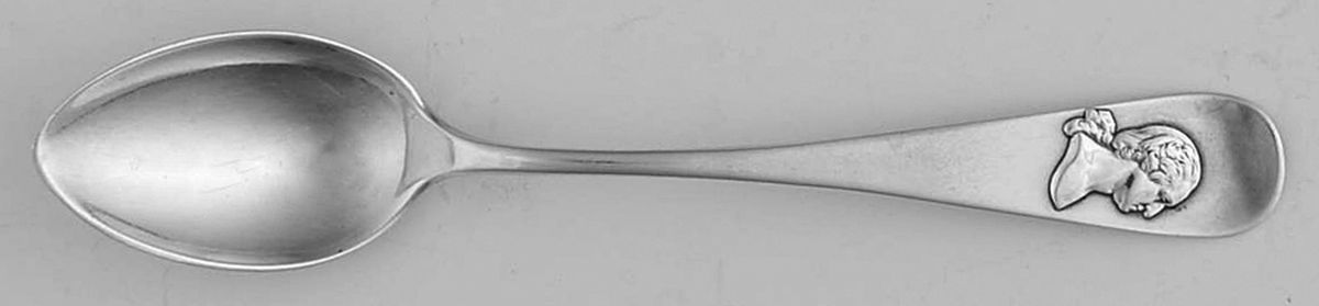 George Washington (Sterling) Demitasse Spoon by Galt & Bro-1