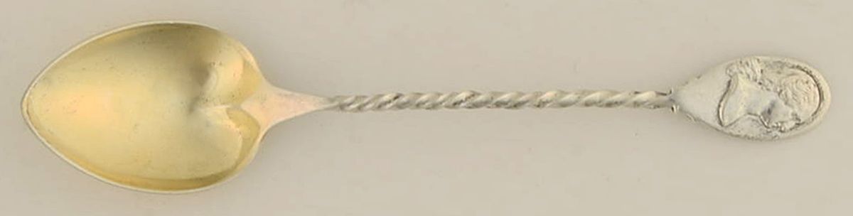 George Washington (Sterling) Demitasse Spoon by Galt & Bro-1