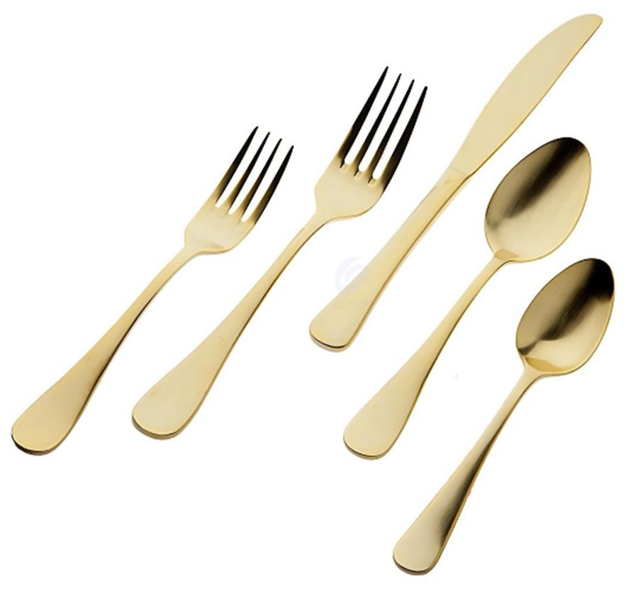 Doraz (Gold Electroplate) Fork by Godinger-1