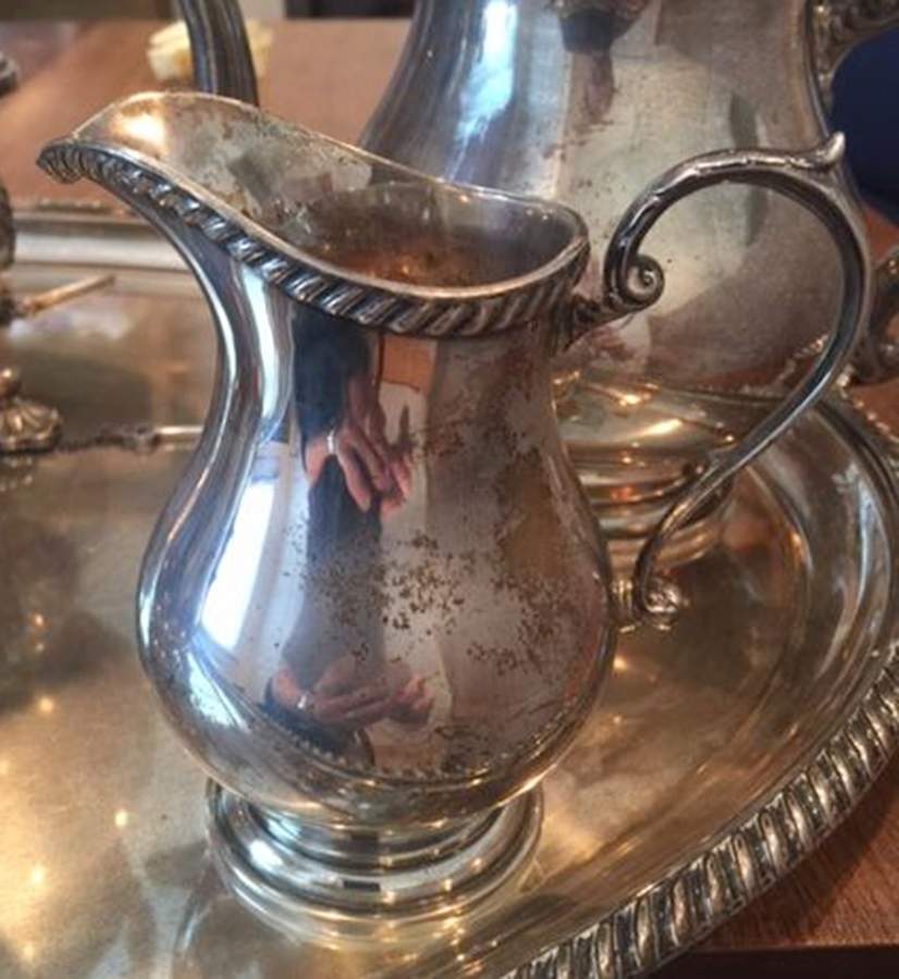 801 (Sterling, Hollowware) Creamer by Graff Washbourn & Dunn-1