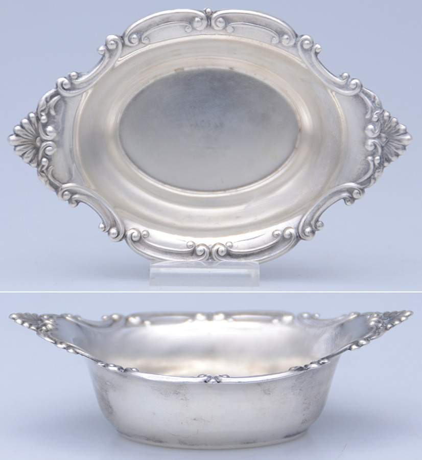 Cromwell (Silverplate, Hollowware) Nut Dish by Gorham Silver-1
