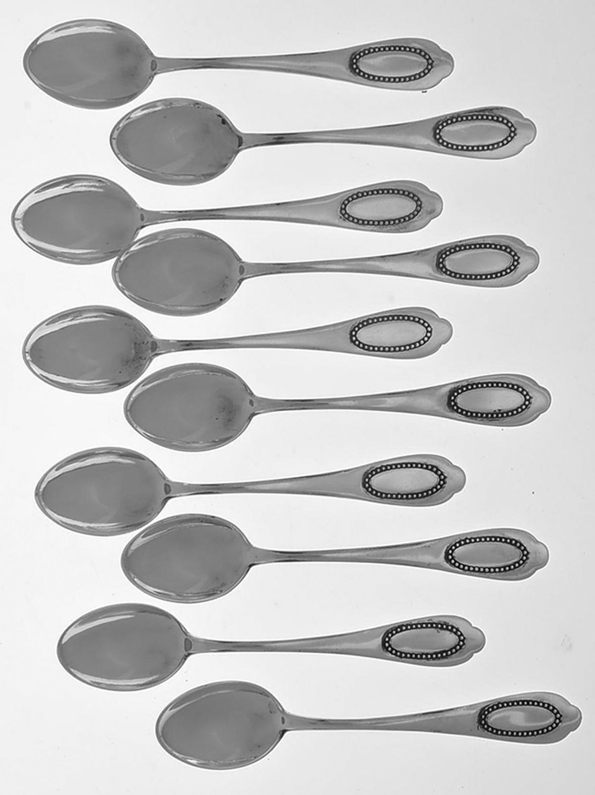G8S1 (Sterling) (Set of 10) Demitasse Spoon by Jakob Grimminger-1