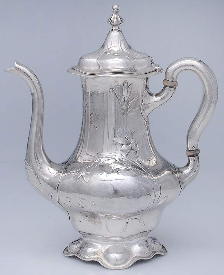 Martele (Sterling, Hollowware) Coffee Pot by Gorham Silver-1