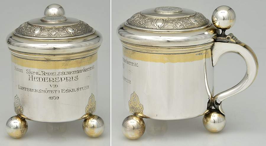 Sterling Hollowware Sterling Tankard by Guldsmeds (DGS)-1