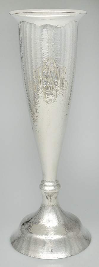 A5191 (Sterling, Hollowware) Sterling Trumpet Vase by Gorham Silver-4