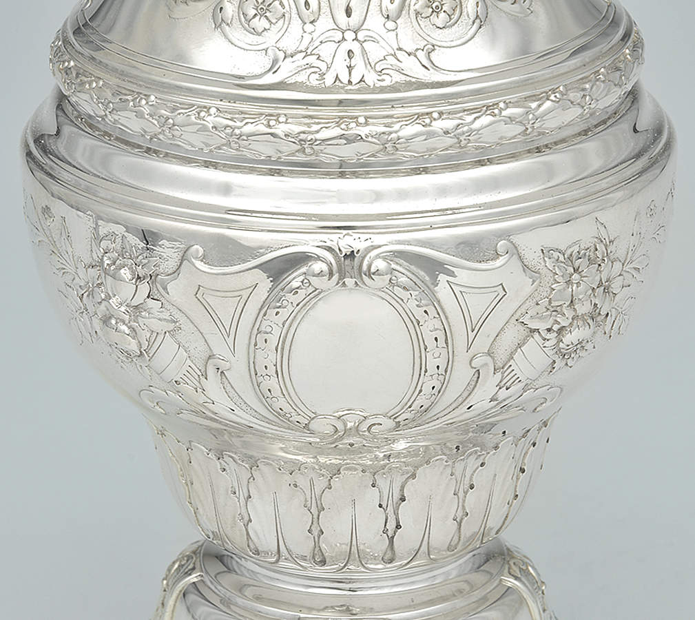 GS162 (Sterling, Hollowware) 15" Vase by Gorham Silver-4