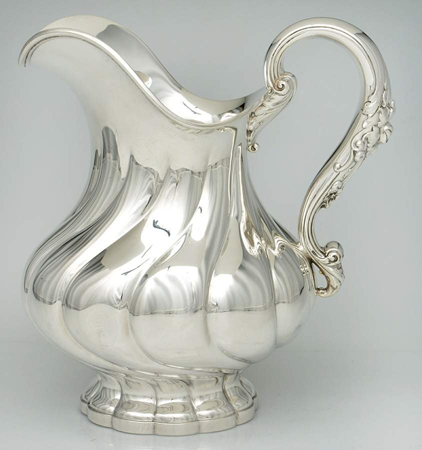 5449A (Sterling, Hollowware) Sterling Water Pitcher by Gorham Silver-1