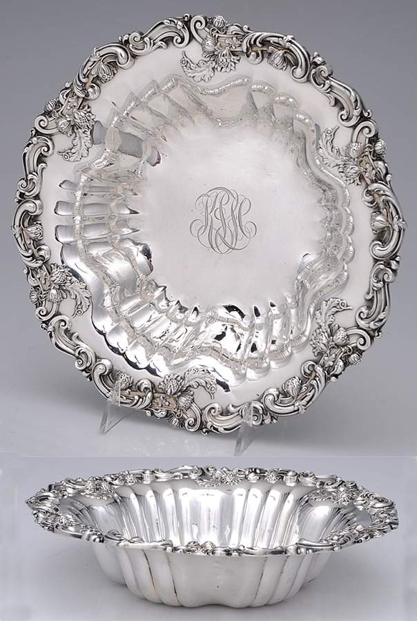 2341 (Sterling, Hollowware) 10" Round Vegetable Bowl by Graff Washbourn & Dunn-1