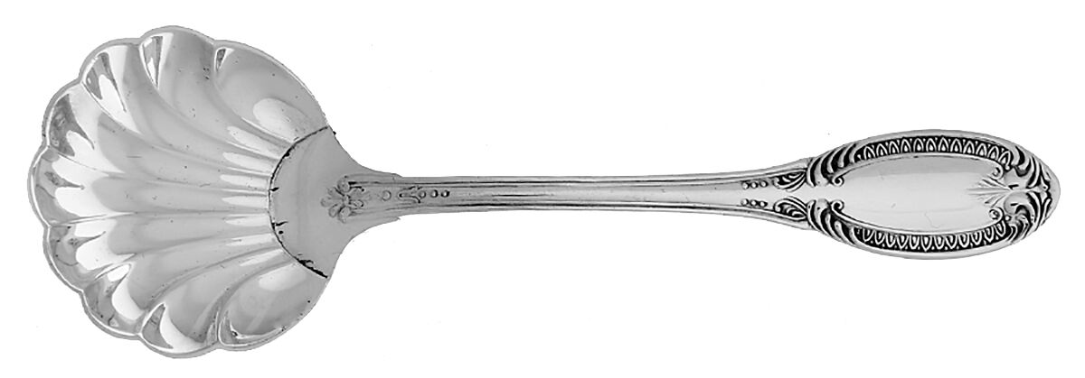 Impero (Sterling) Sugar Shell Spoon by Georgian House-1