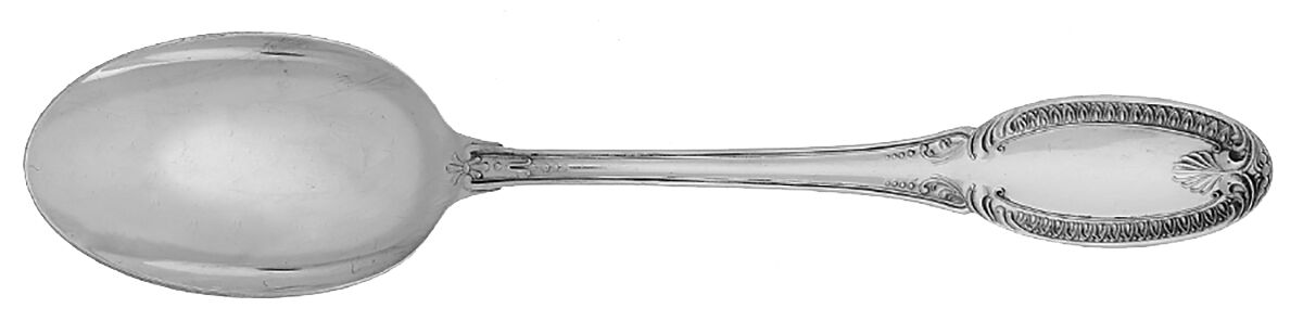 Impero (Sterling) Solid Serving Spoon by Georgian House-1