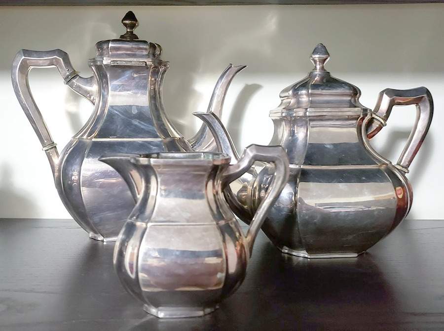 GBHGBH2 (Sterling, Hollowware) Coffee Pot by Gebruder Deyhle-1