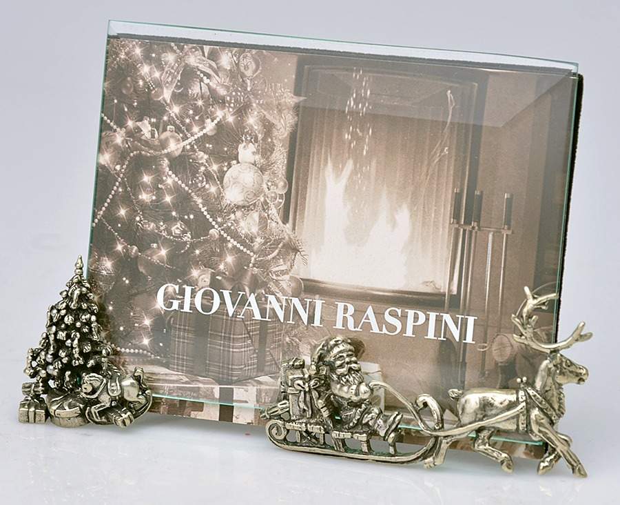Bronzobianco Giftware Frame Holds 4 3/4" X 3 1/2" by Giovanni Raspini (Italy)-1