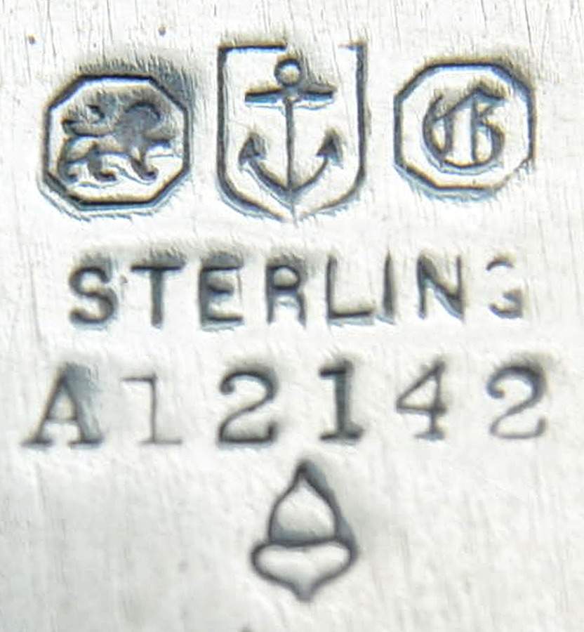 A12141 (Sterling, Hollowware) Round Footed Centerpiece & Underplate with Slvp Frog by Gorham Silver-2