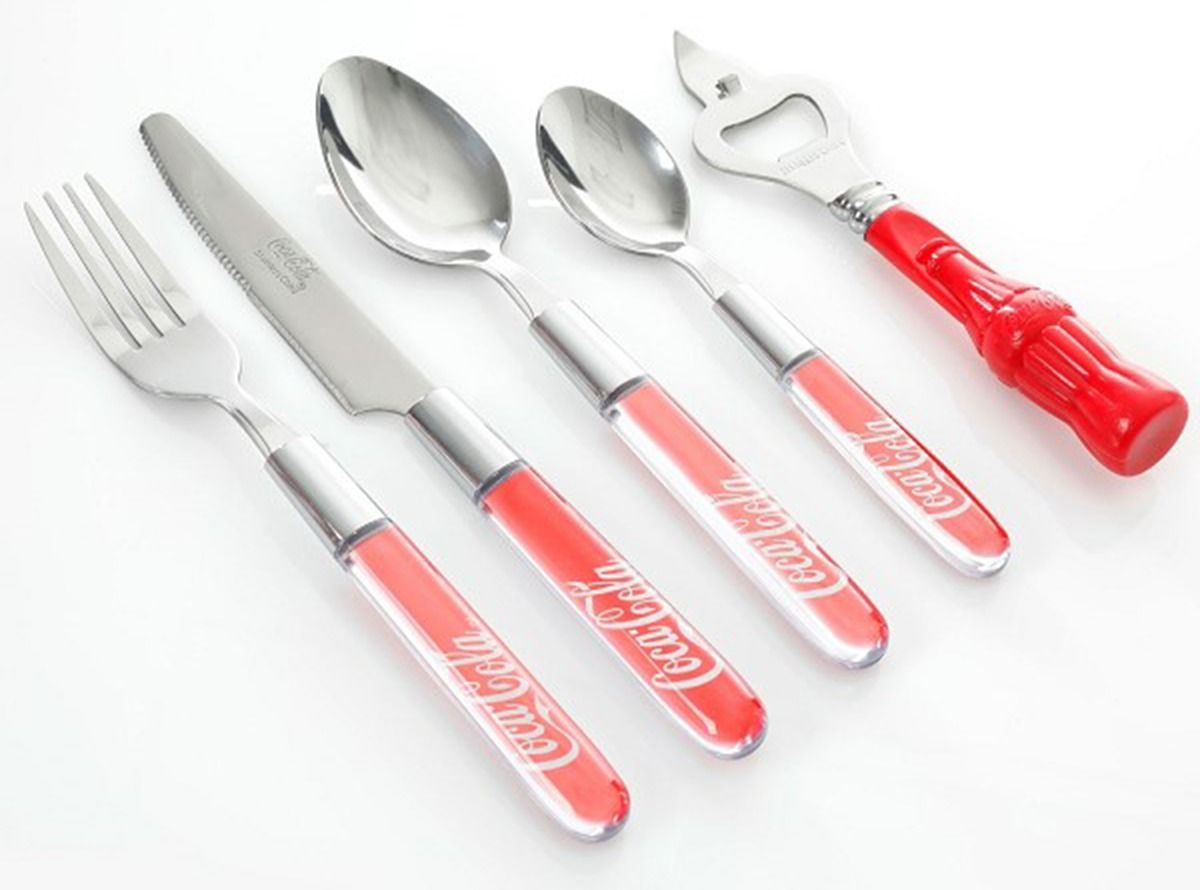 Coca Cola Classic Script (Stainless) Fork by Gibson-1