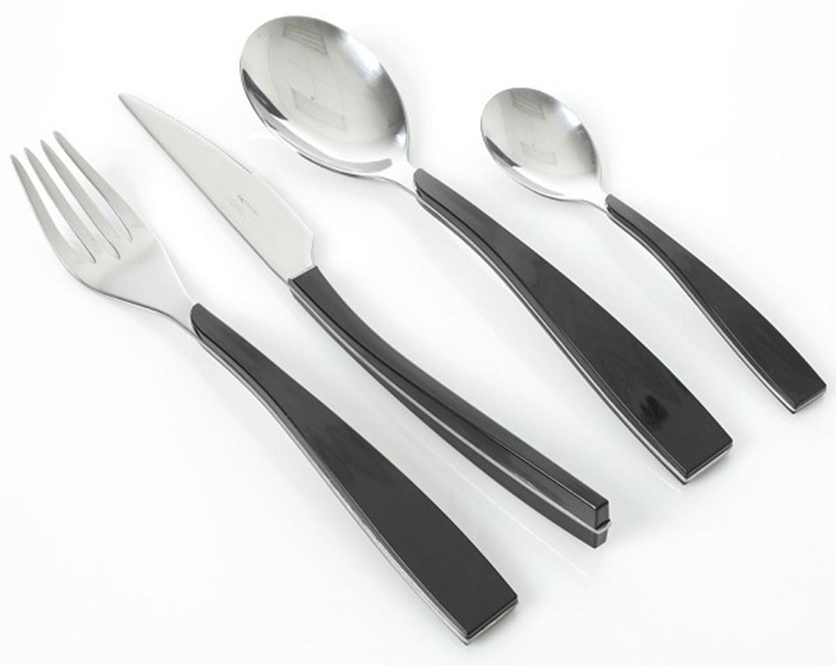 Deco Shine Black (Stainless) Fork by Gibson-1