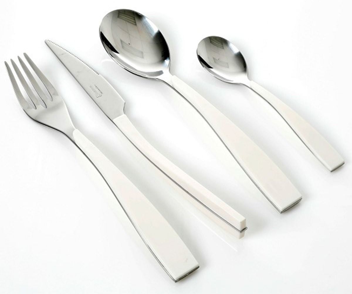 Deco Shine White (Stainless) Fork by Gibson-1