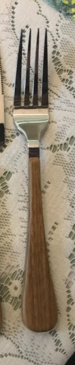 Teardrop Wood (Stainless) Fork by Gibson-1