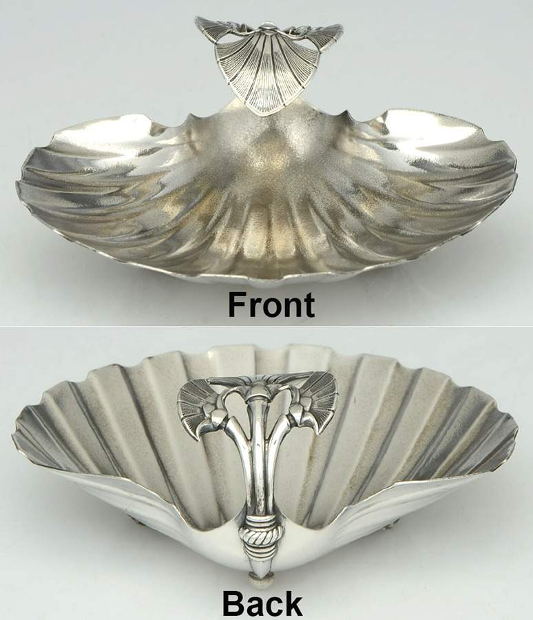 Lotus (Sterling, Hollowware) 5" Bon Bon Bowl by Gorham Silver-1