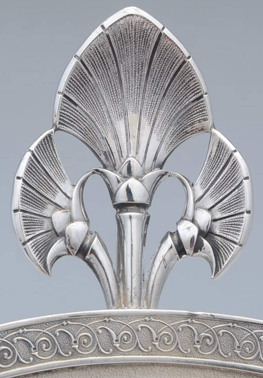 Lotus (Sterling, Hollowware) Tall Compote by Gorham Silver-4