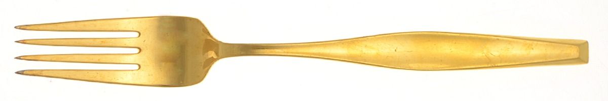 Classique Gold Vermeil (Sterling) Fork by Gorham Silver-1