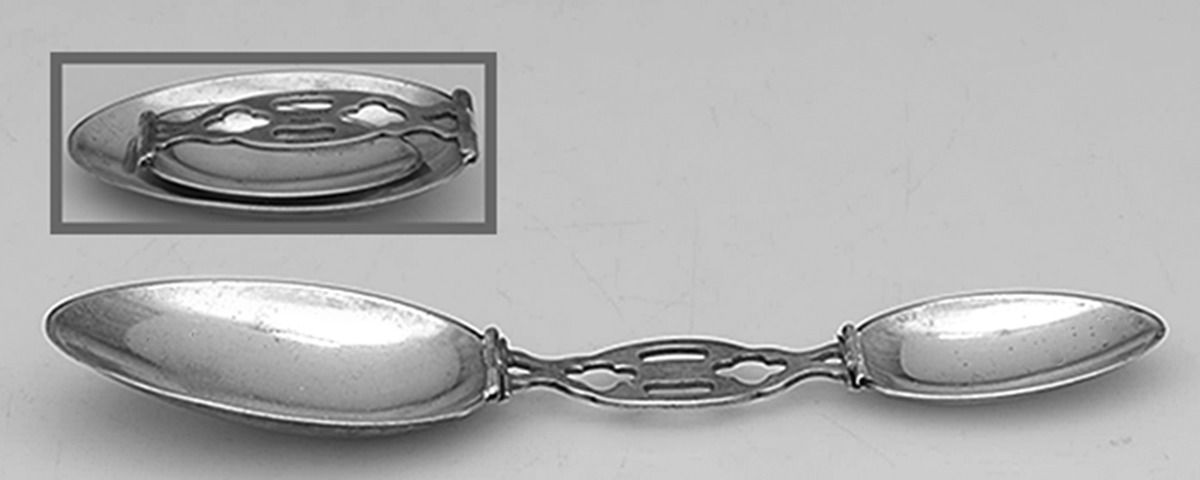 514 (Sterling) Folding Medicine Spoon by Gorham Silver-1