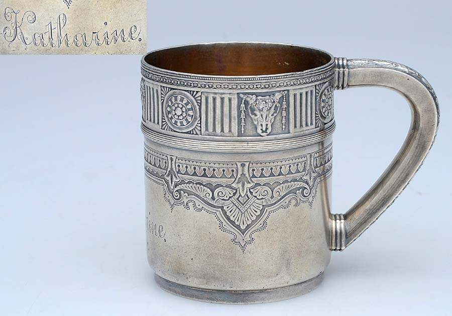 1225 (Sterling, Hollowware) Mug by Gorham Silver-1