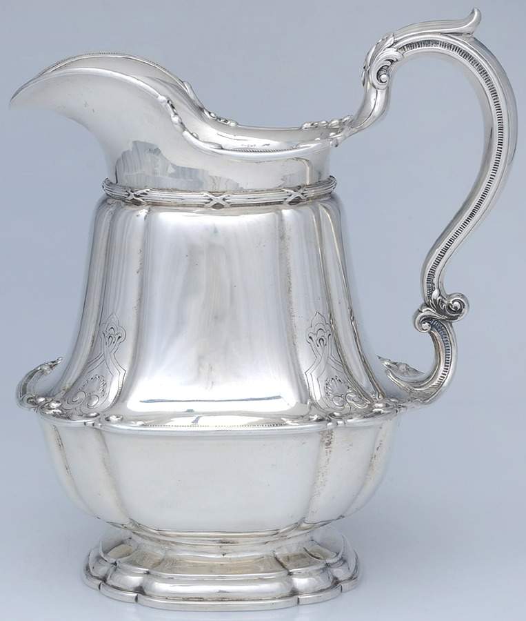 A7588 (Sterling, Hollowware) 76 Oz Pitcher by Gorham Silver-1
