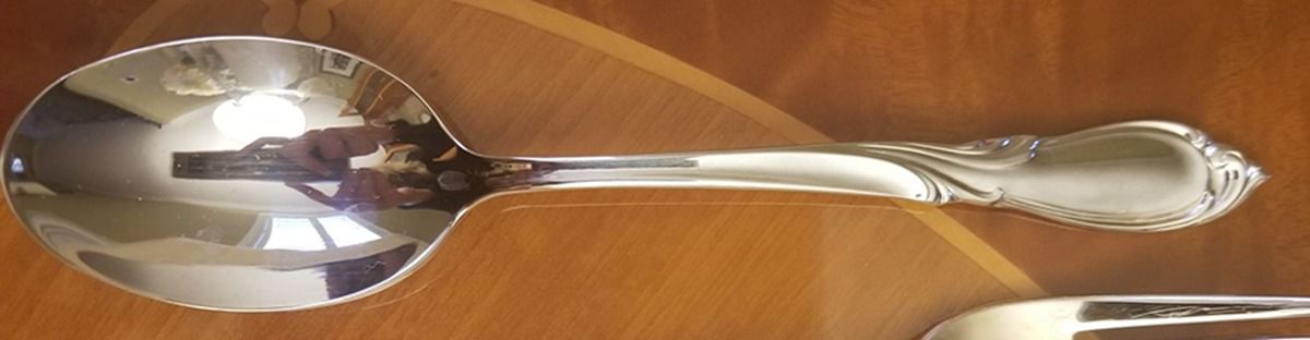 GOI37 (Silverplate) Teaspoon by Godinger-1