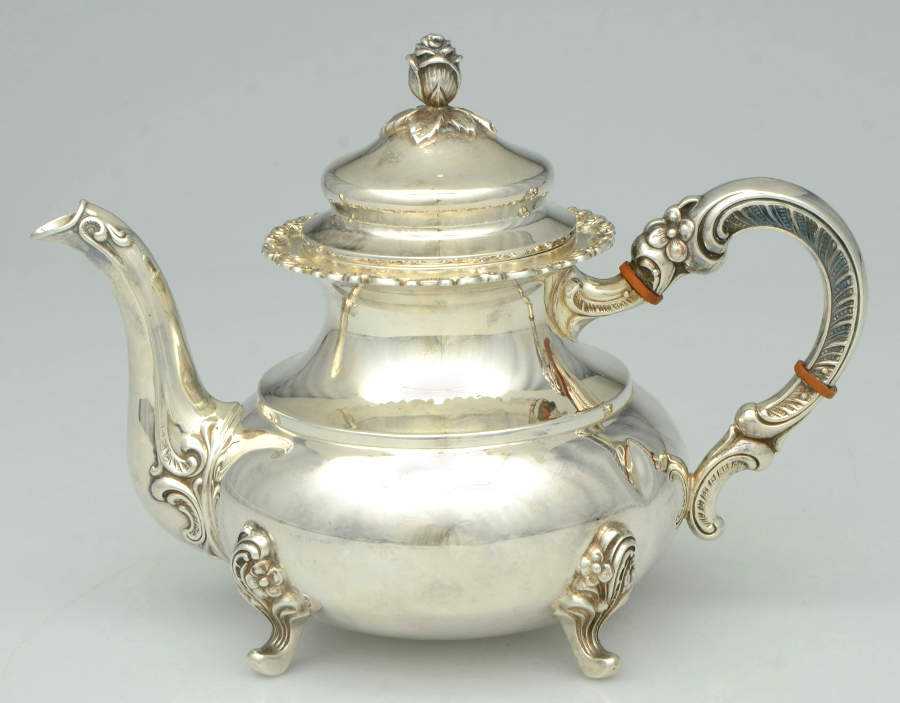 GAK3 (Sterling, Hollowware) Teapot by Gayer & Krauss-1