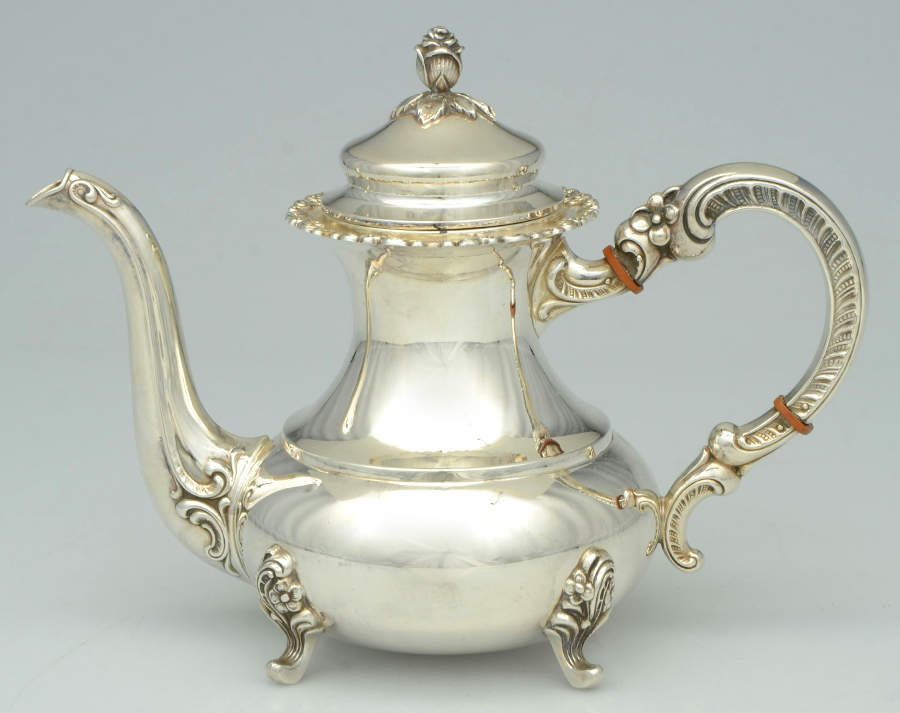GAK3 (Sterling, Hollowware) Coffee Pot by Gayer & Krauss-1