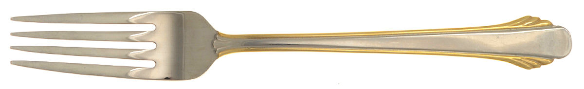 Calais Gold (Stainless) Fork by Gorham Silver-1