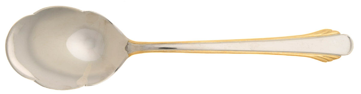 Calais Gold (Stainless) Sugar Spoon by Gorham Silver-1