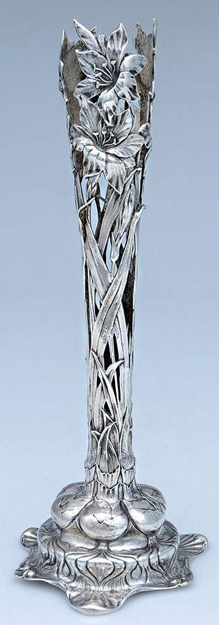 A2067 (Sterling, Hollowware) Base for 14" 2 Part Vase by Gorham Silver-1