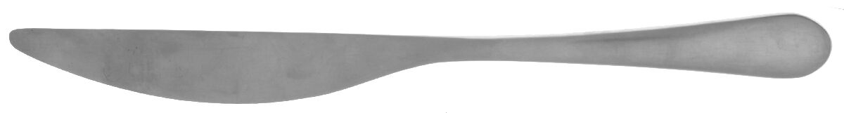 Windermere Matte (Stainless) Modern Solid Knife by Gourmet Settings-1