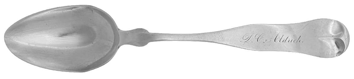Coin Silver Flatware Tablespoon (Serving Spoon) by Gorham Silver-1