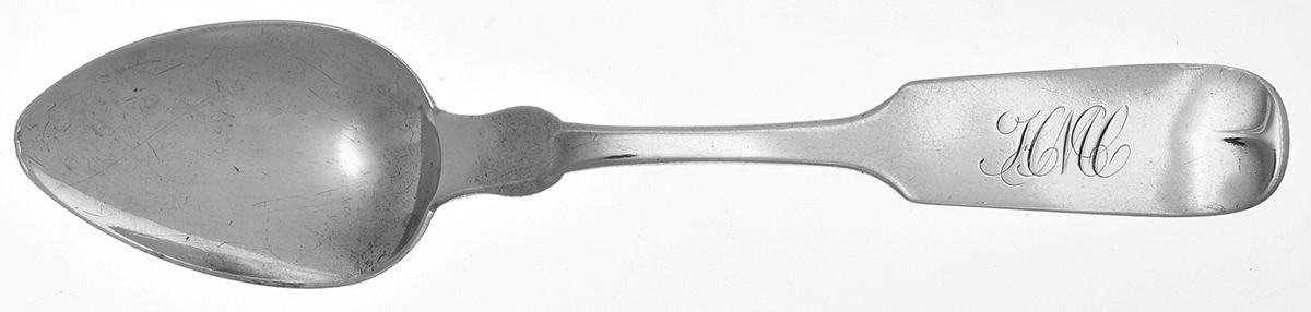 Coin Silver Flatware Teaspoon by George W. Welsh-1