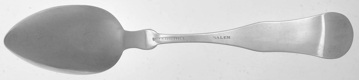 Coin Silver Flatware Teaspoon by George B Appleton-2