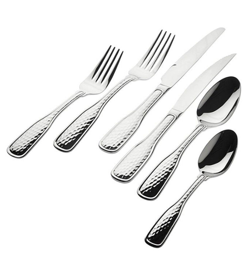 Hammered (Stainless) Fork by Godinger-1