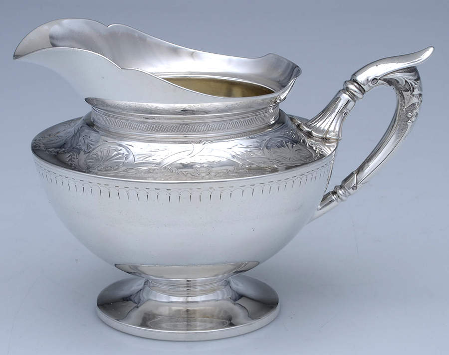 550E (Sterling, Hollowware) Creamer by Gorham Silver-1