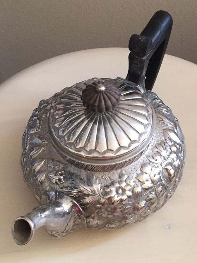 1720 (Sterling, Hollowware) Teapot by Gorham Silver-1