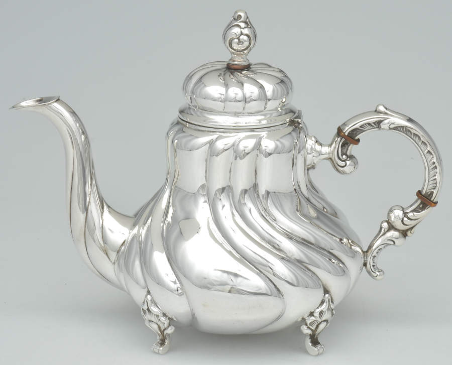GAK4 (Sterling, Hollowware) Teapot by Gayer & Krauss-1