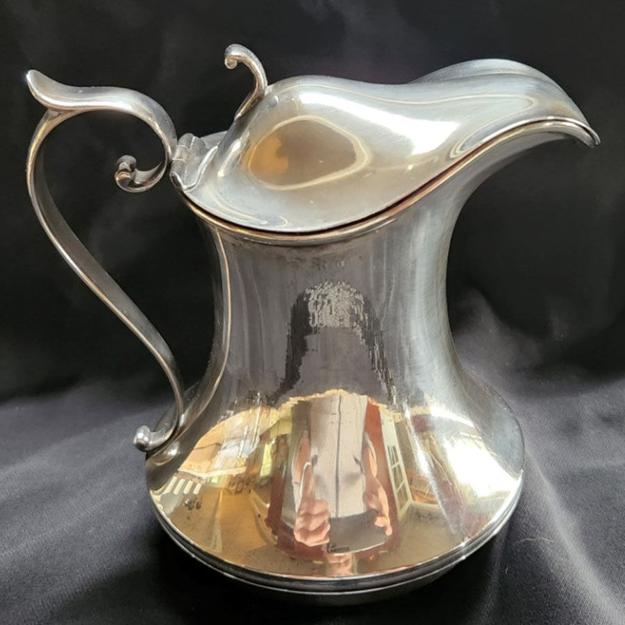A9933 (Sterling, Hollowware) Sterling Syrup Pitcher by Gorham Silver-1