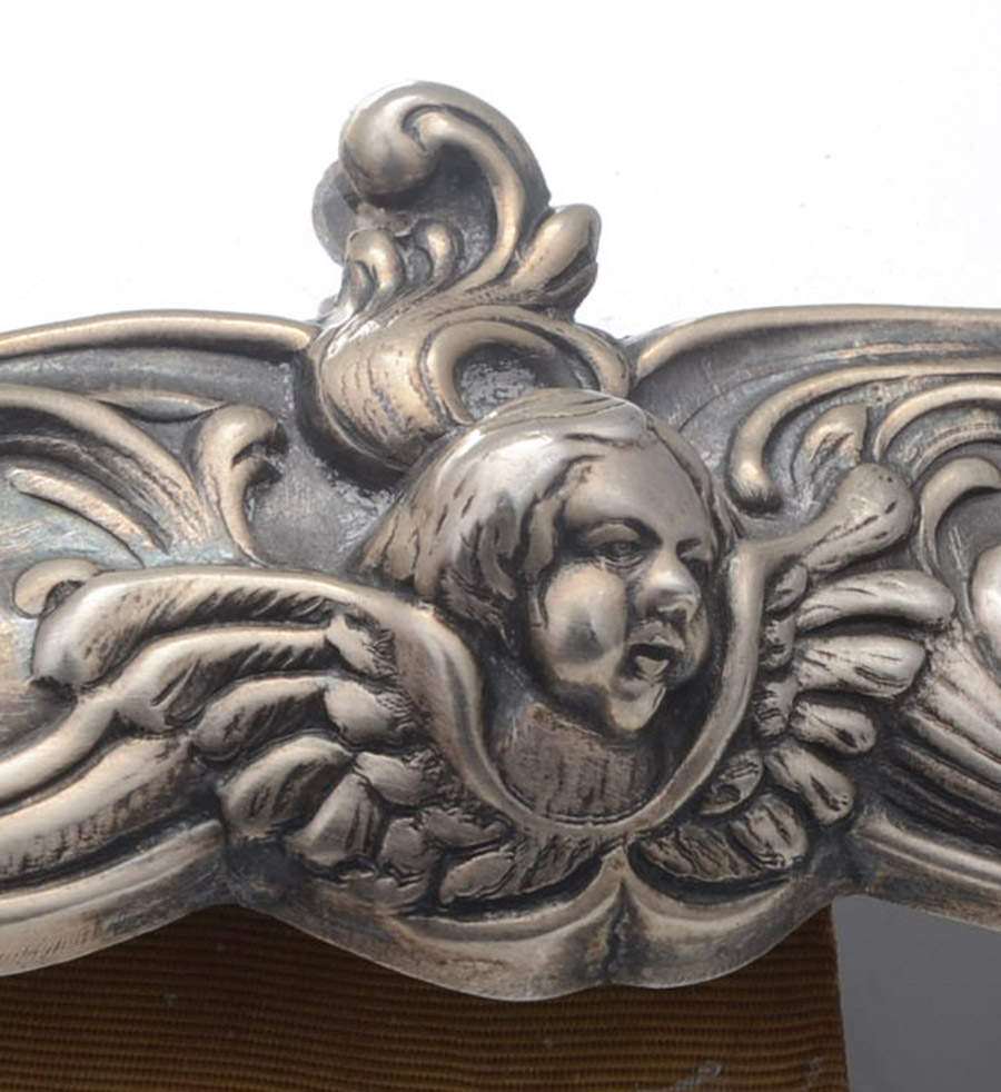 322 (Sterling, Hollowware) Desk Mirror by Gorham Silver-5